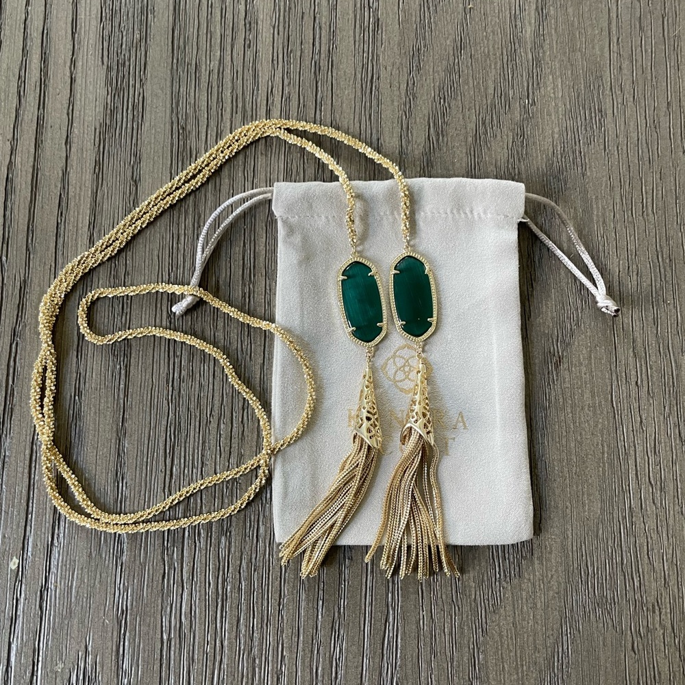 Kendra Scott Lariat Tassel Necklace